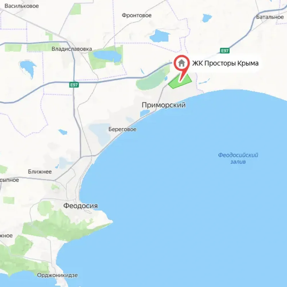 Карта Просторы Крыма webp